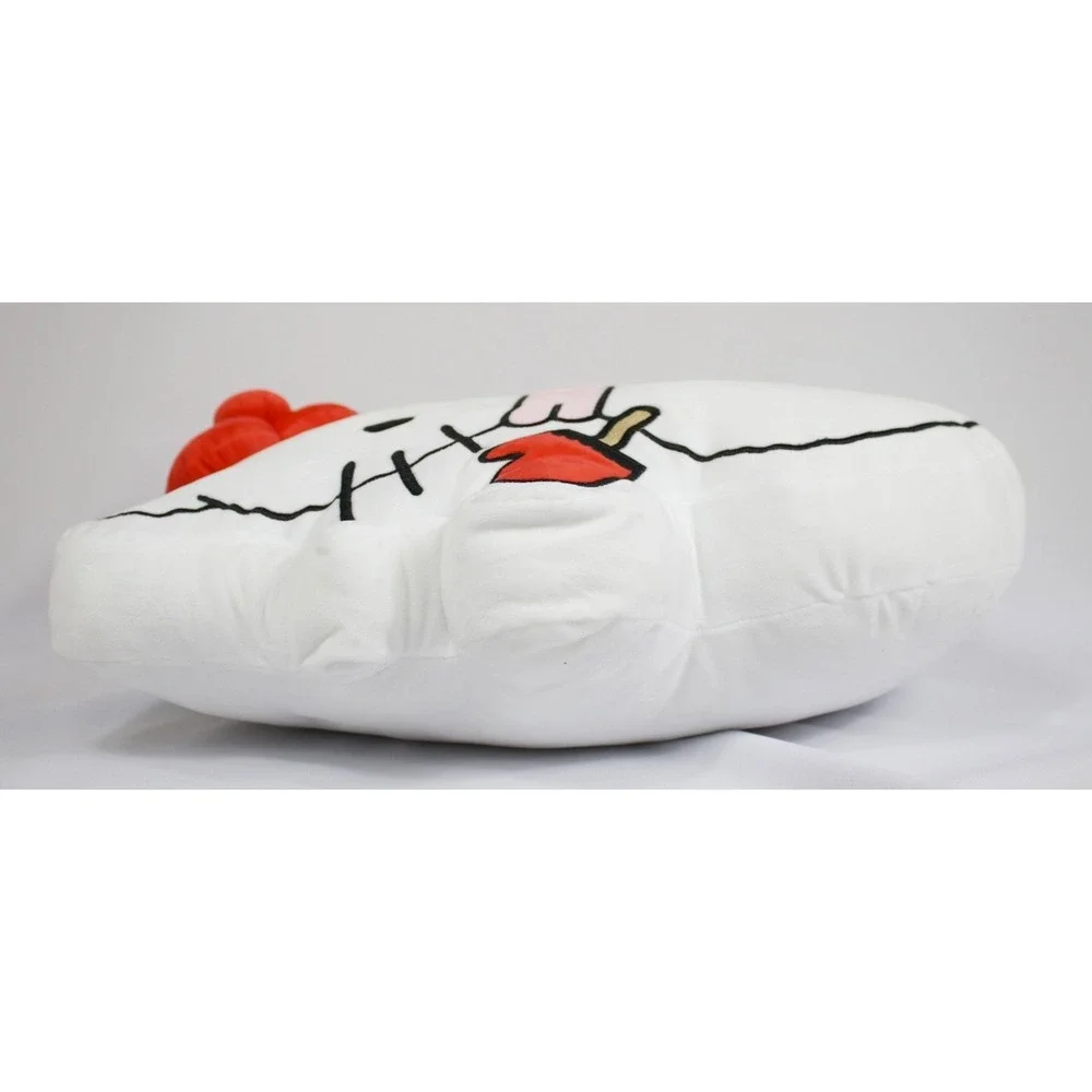 Hello Kitty Sanrio Winter Holiday Snowman‎ Plush Pillow 3D Bow 20